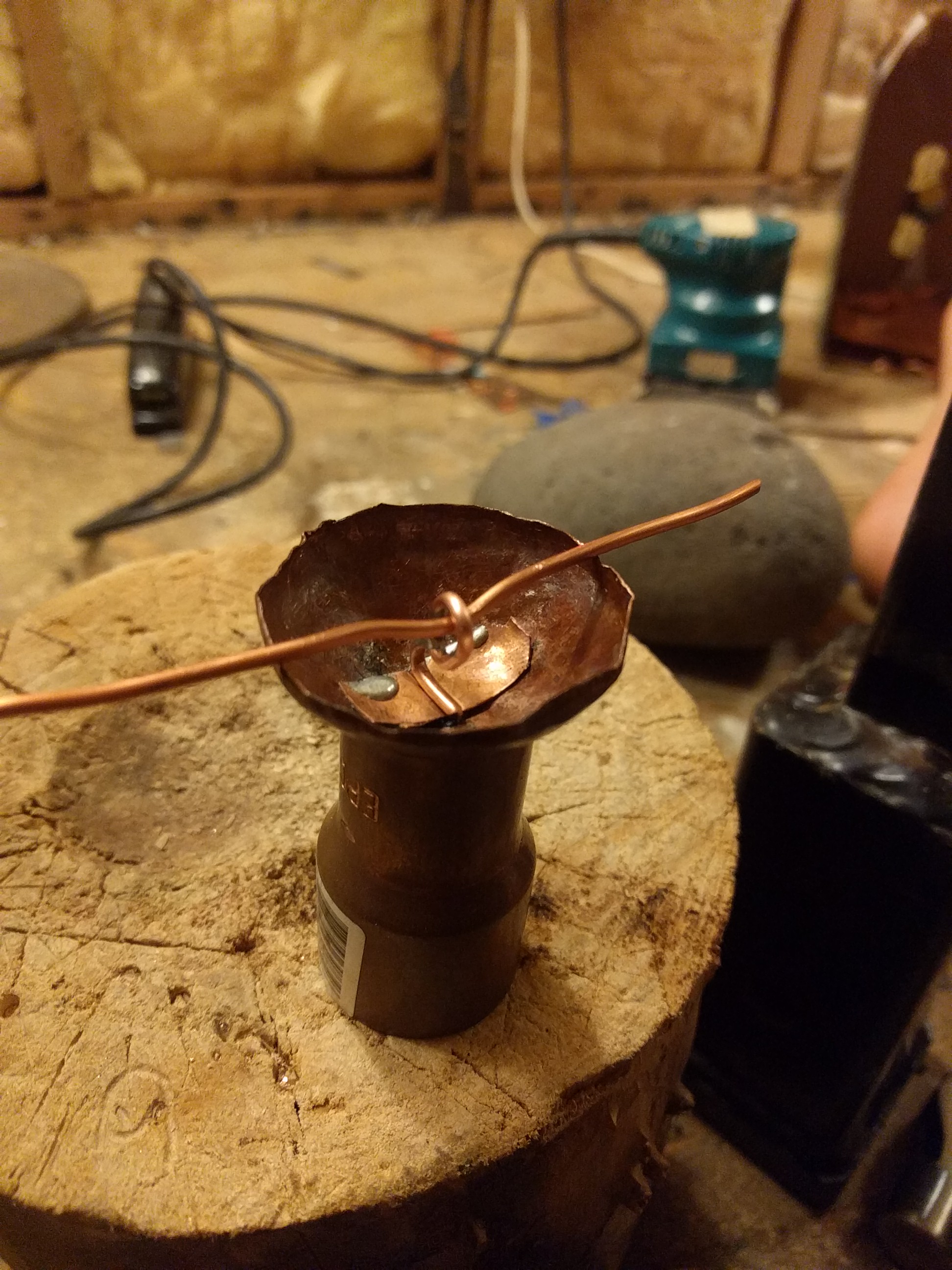 DIY Small Bells, 0.79 Inch 15pcs, Craft Copper Bells Bulk DIY